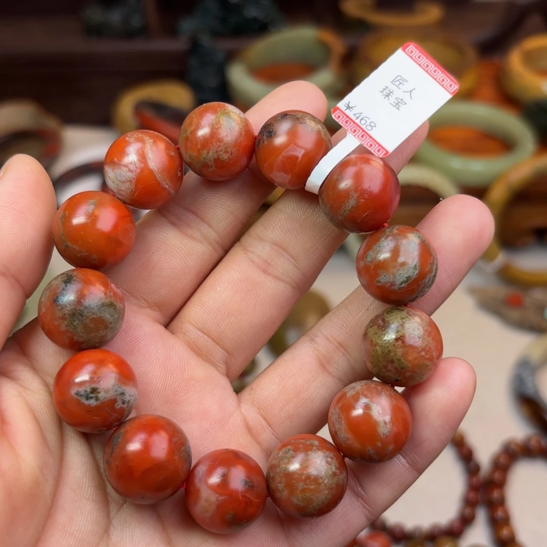 南红玛瑙颈饰未镶嵌二*