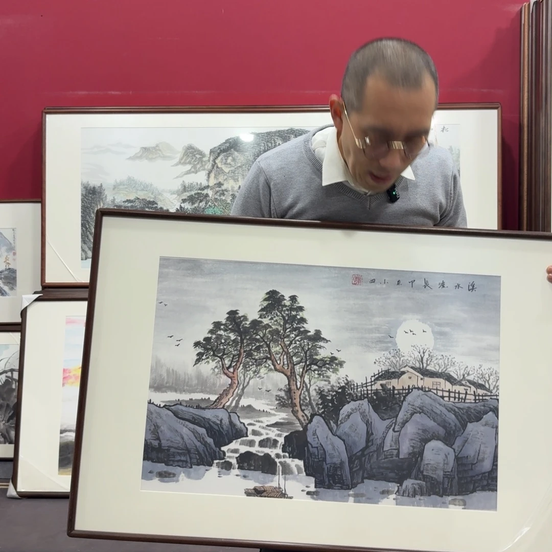 国画手绘作品90/60