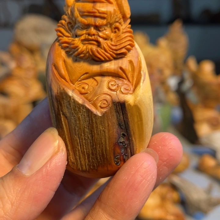 柏木（崖柏）根雕工艺摆件
