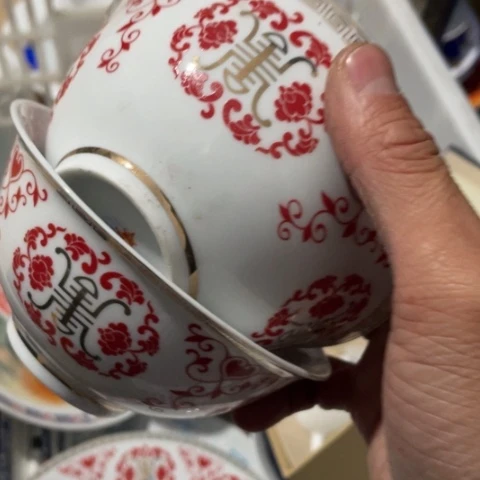 碟景德镇陶瓷5英寸2个高岭土