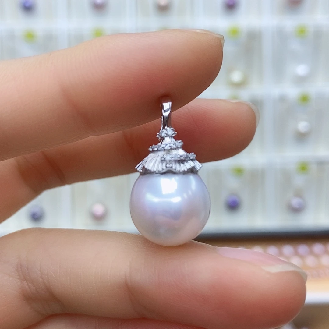 吊坠(赠链)合金淡水珍珠