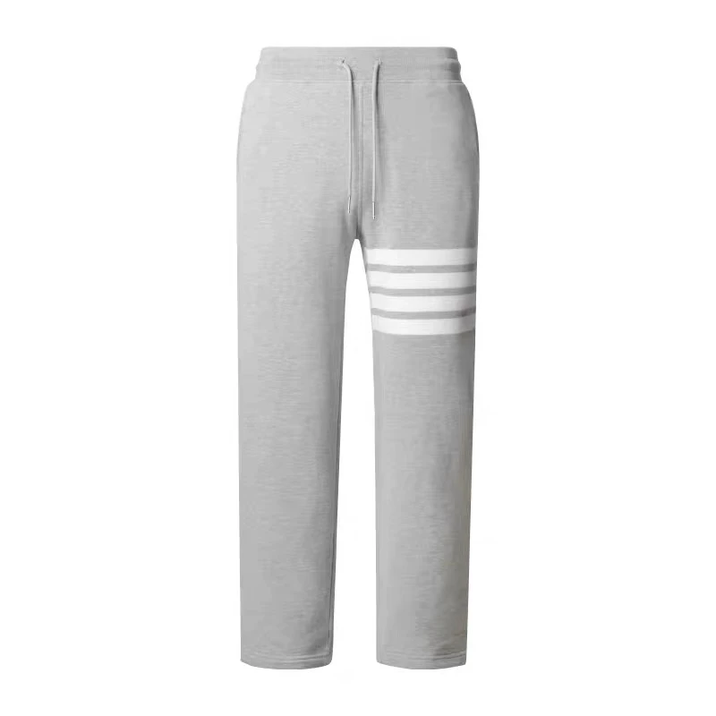 TB【官方正品】汤姆布郎THOMBRANDICE卫裤直筒长裤休闲运动针织男士