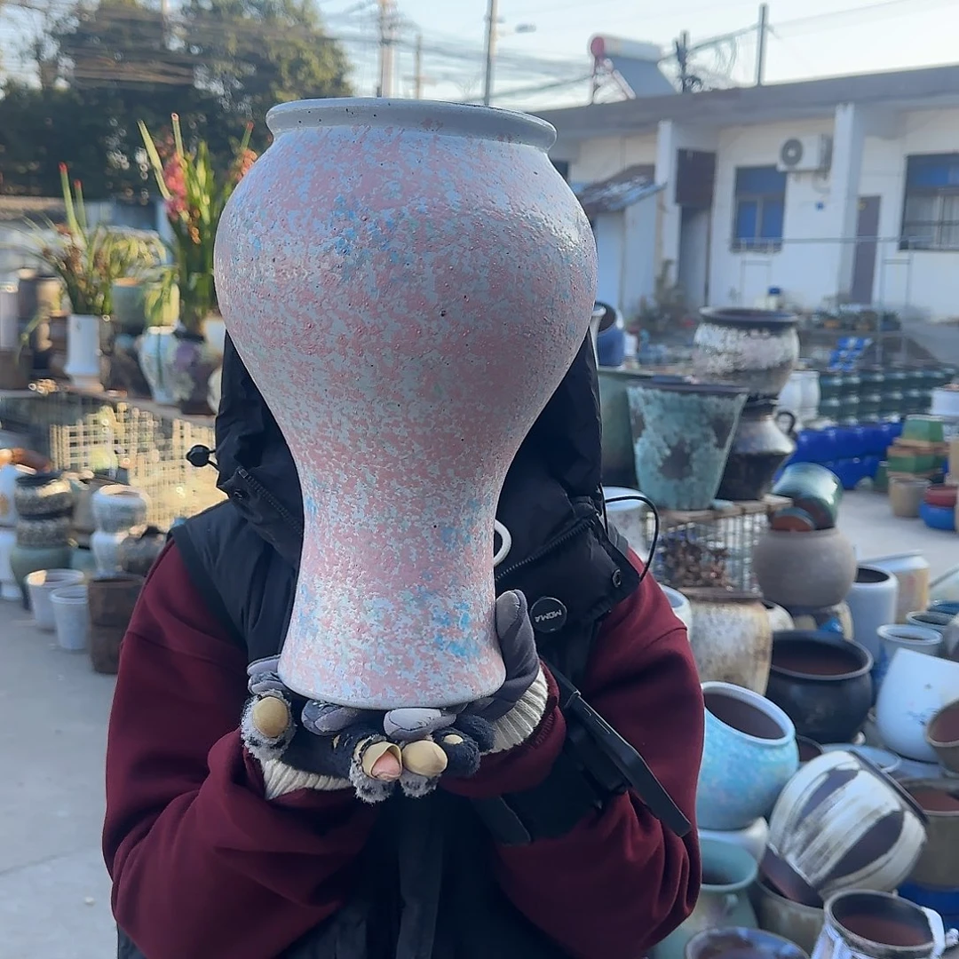 王嫂花盆1229-374高30口16