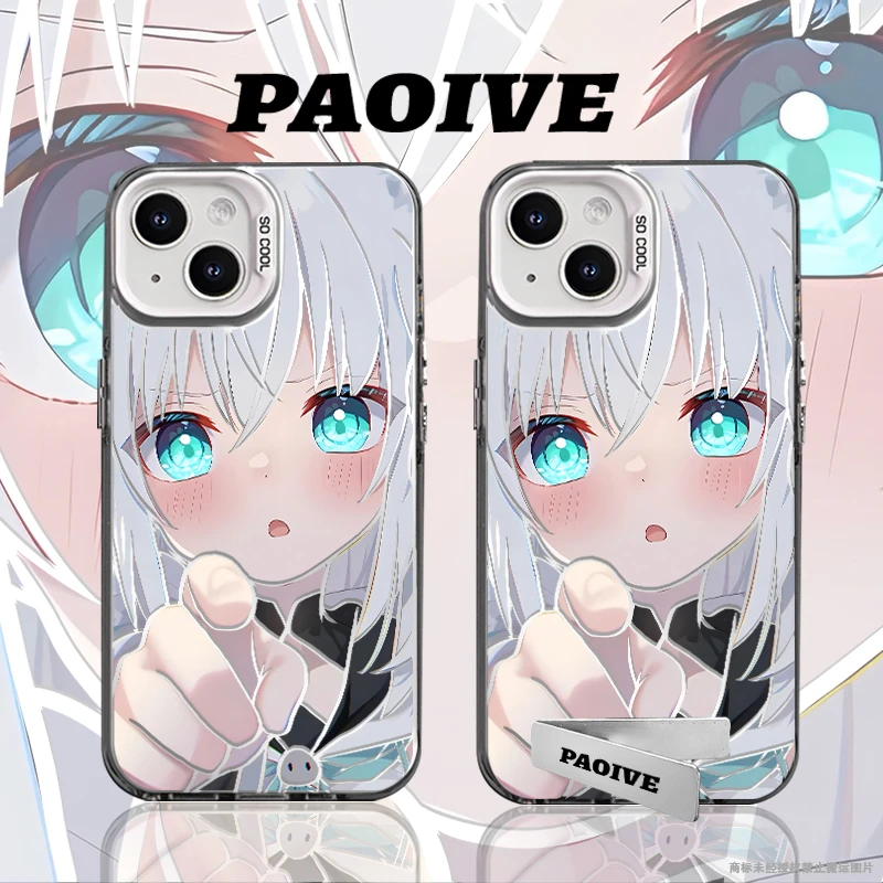 砂狼白子创意适用苹果华为vivoiPhone小米三星防摔彩银手机壳