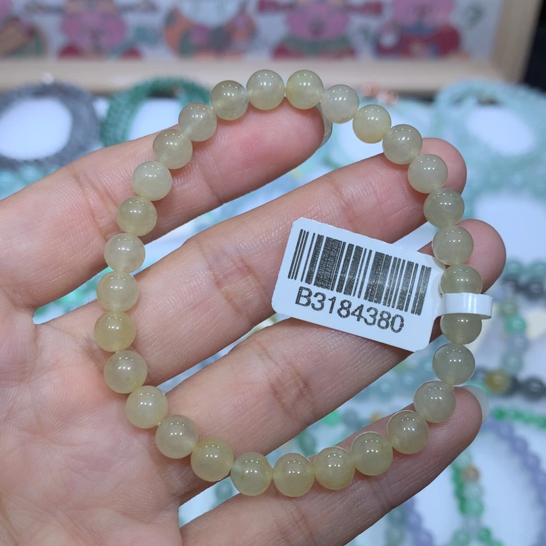 翡翠未镶嵌手链天然