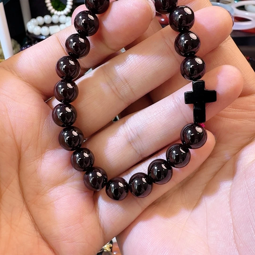 未镶嵌石榴石手链