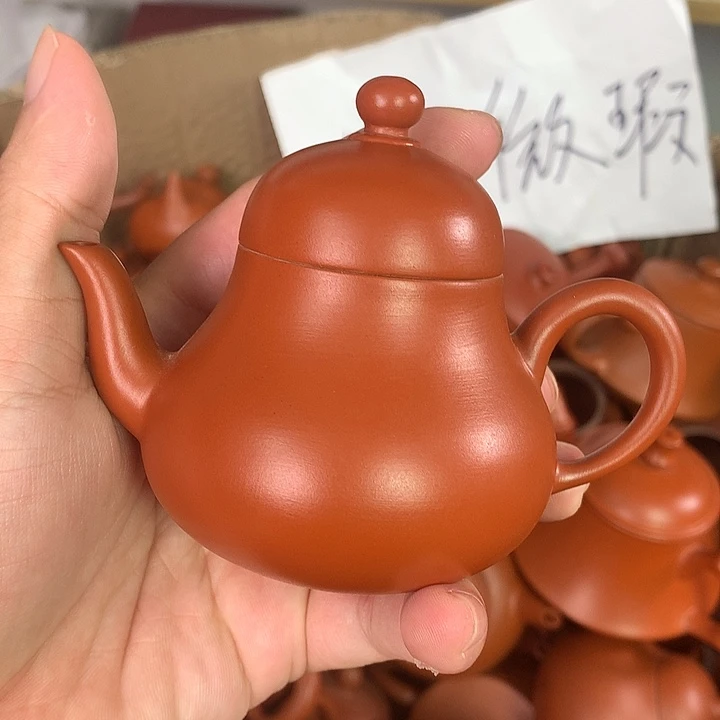 原矿朱泥茶具茶壶家用120