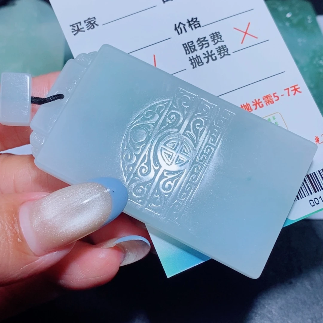定制翡翠未镶嵌定制毛货翡翠挂件
