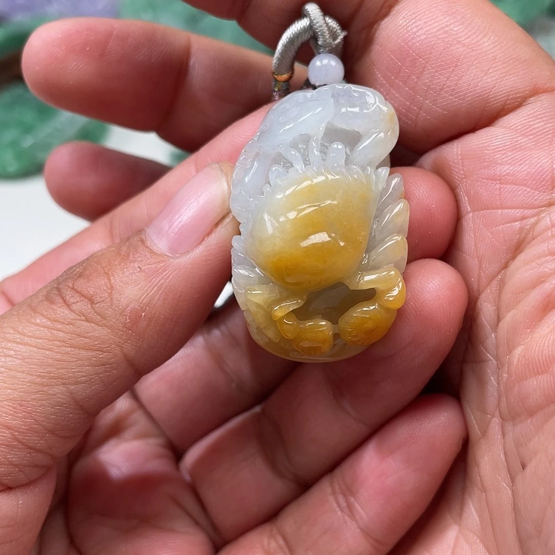 颈饰未镶嵌翡翠翡玉缘翡翠