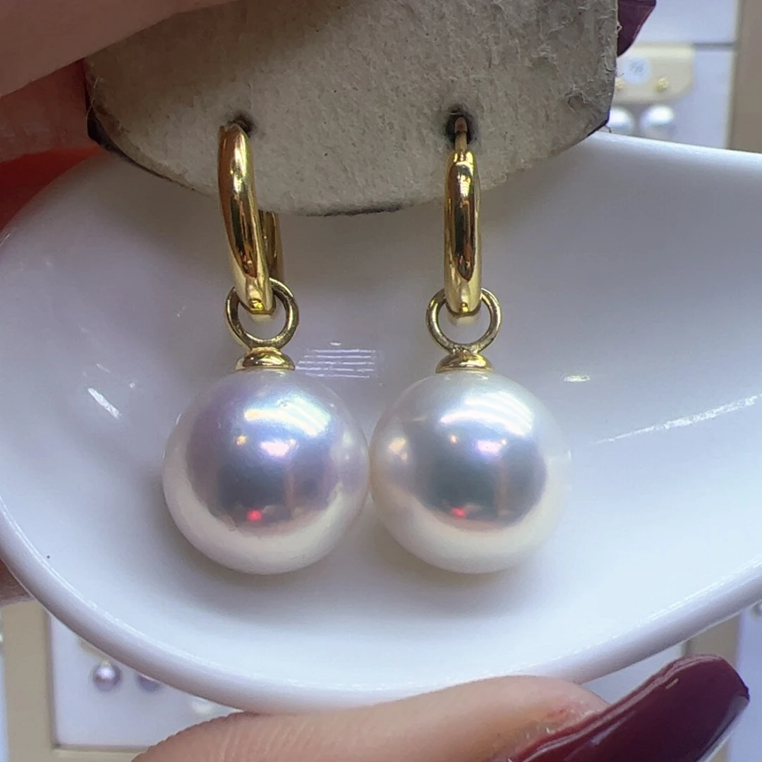 淡水珍珠耳饰未镶嵌