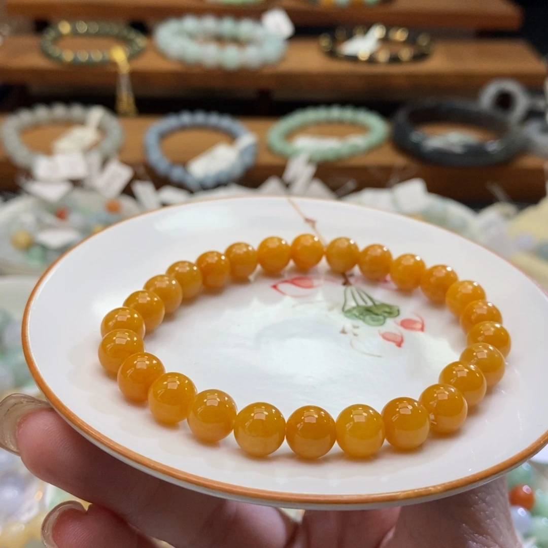 ****蒙翡翠未镶嵌手链翡翠d49卡7.5