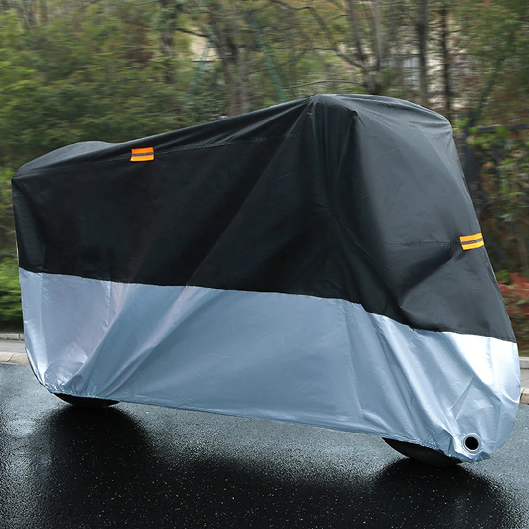 摩托车防雨保护罩踏板机车专用车衣电动车防晒防尘套加厚车罩A911