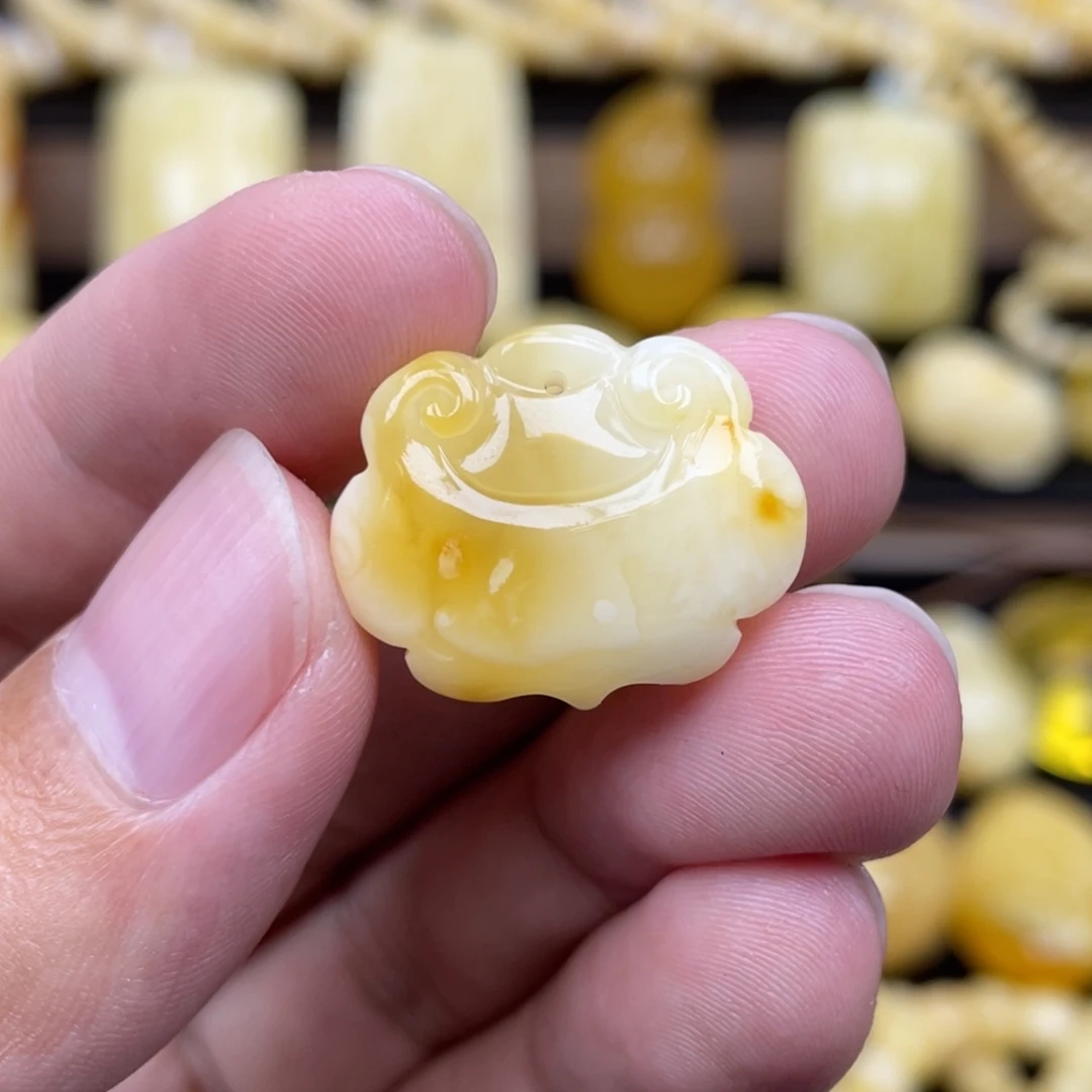 琥珀未镶嵌裸石琥珀蜜蜡