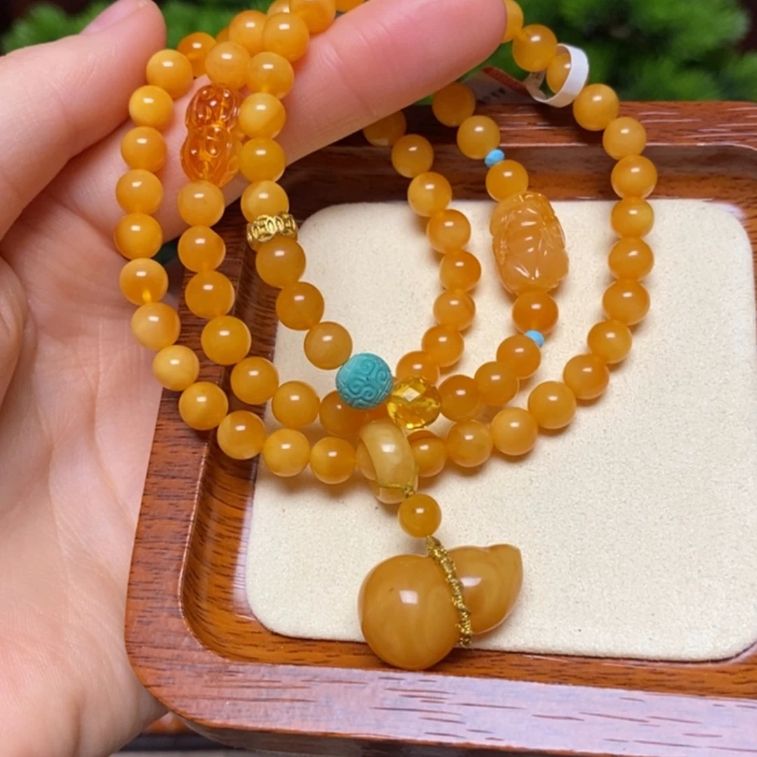 【闪购商品】手链蜜蜡未镶嵌手串