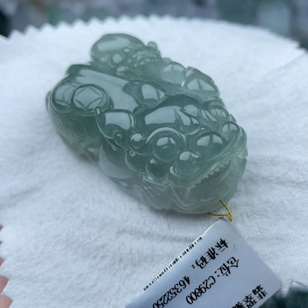 颈饰未镶嵌翡翠貔貅