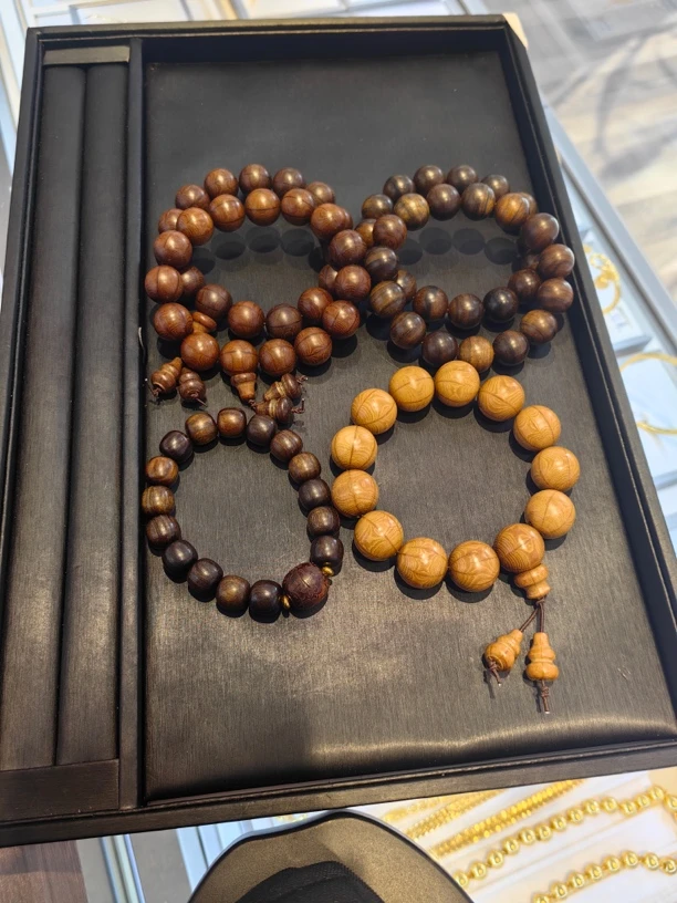 非金属木质手链 福利水晶檀木手串