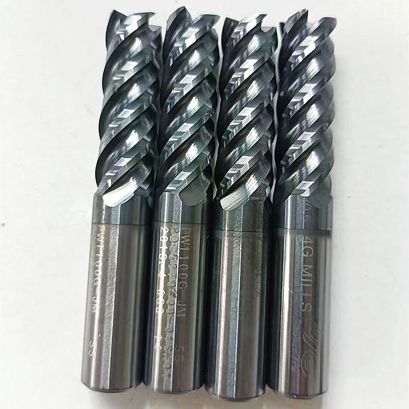 全新65度钨钢切削进口棒料高效侧切动态铣刀合金强度淬火高精度