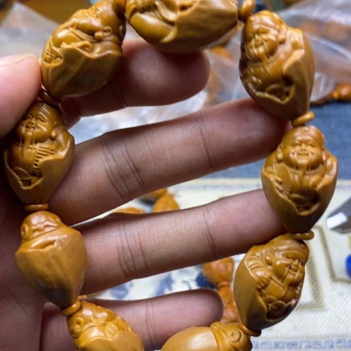 手串/手链橄榄核橄榄核雕工艺手串