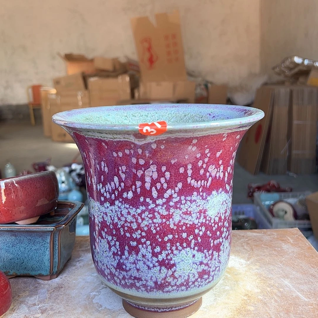 摆件郑家钧窑摆件微