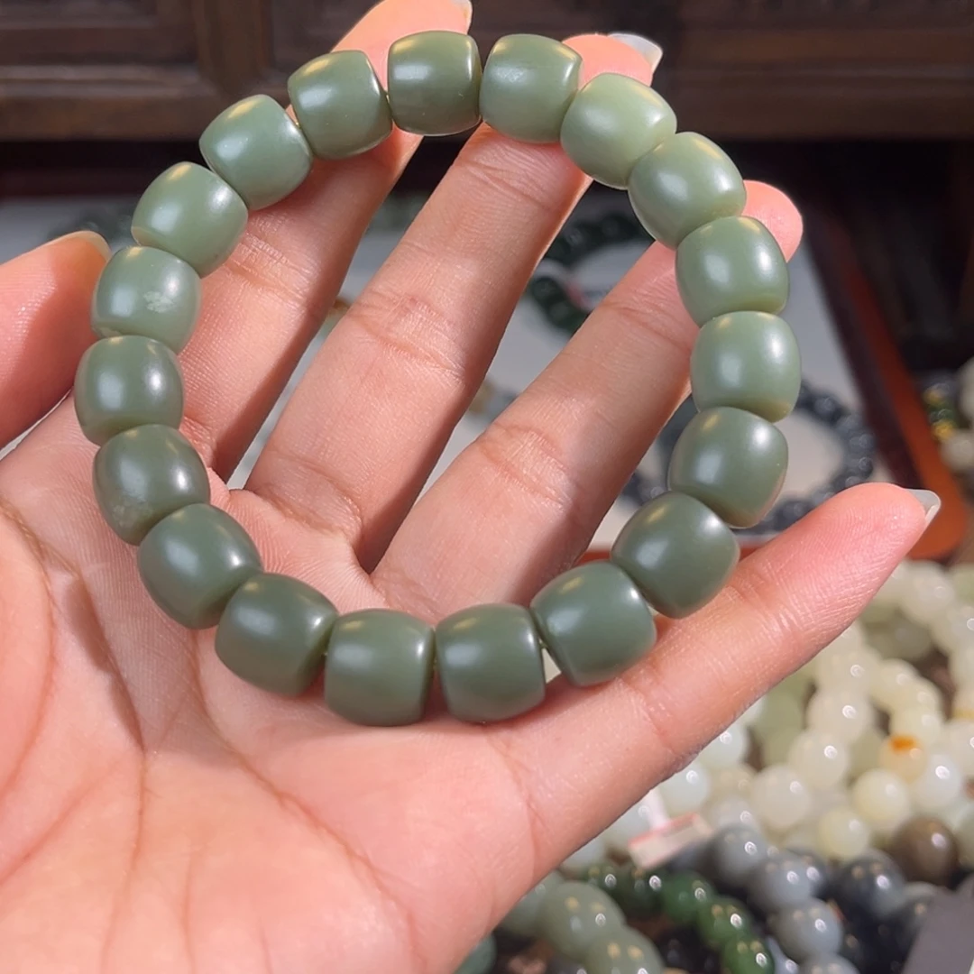 心***愿和田玉未镶嵌手链