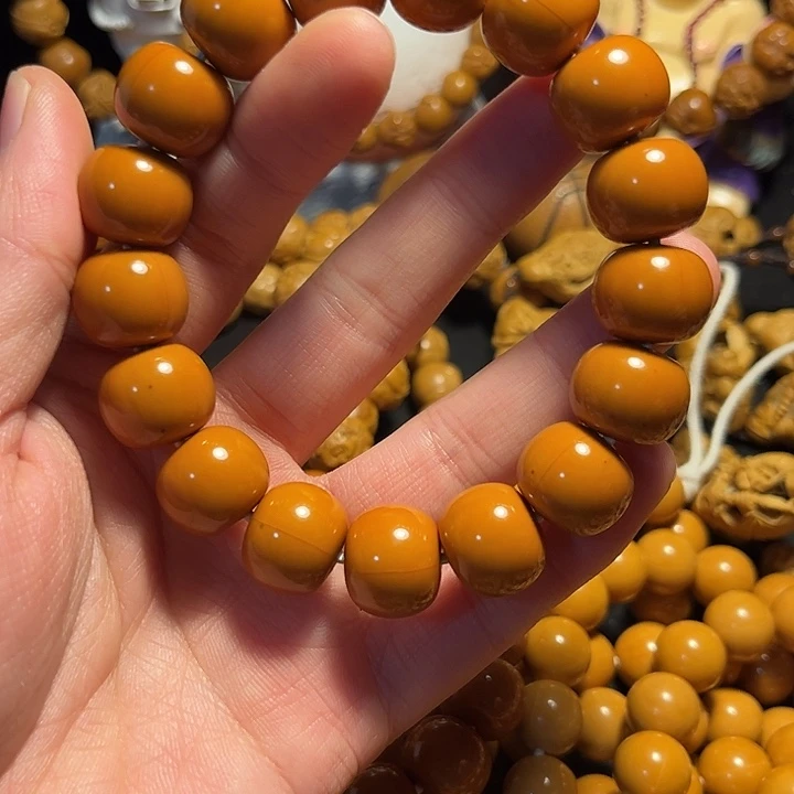 橄榄核手串/手链猴头老邢1.6瑕疵大