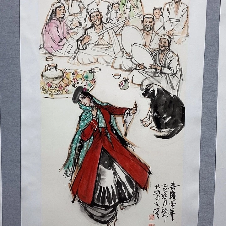 国画亲笔手绘原创