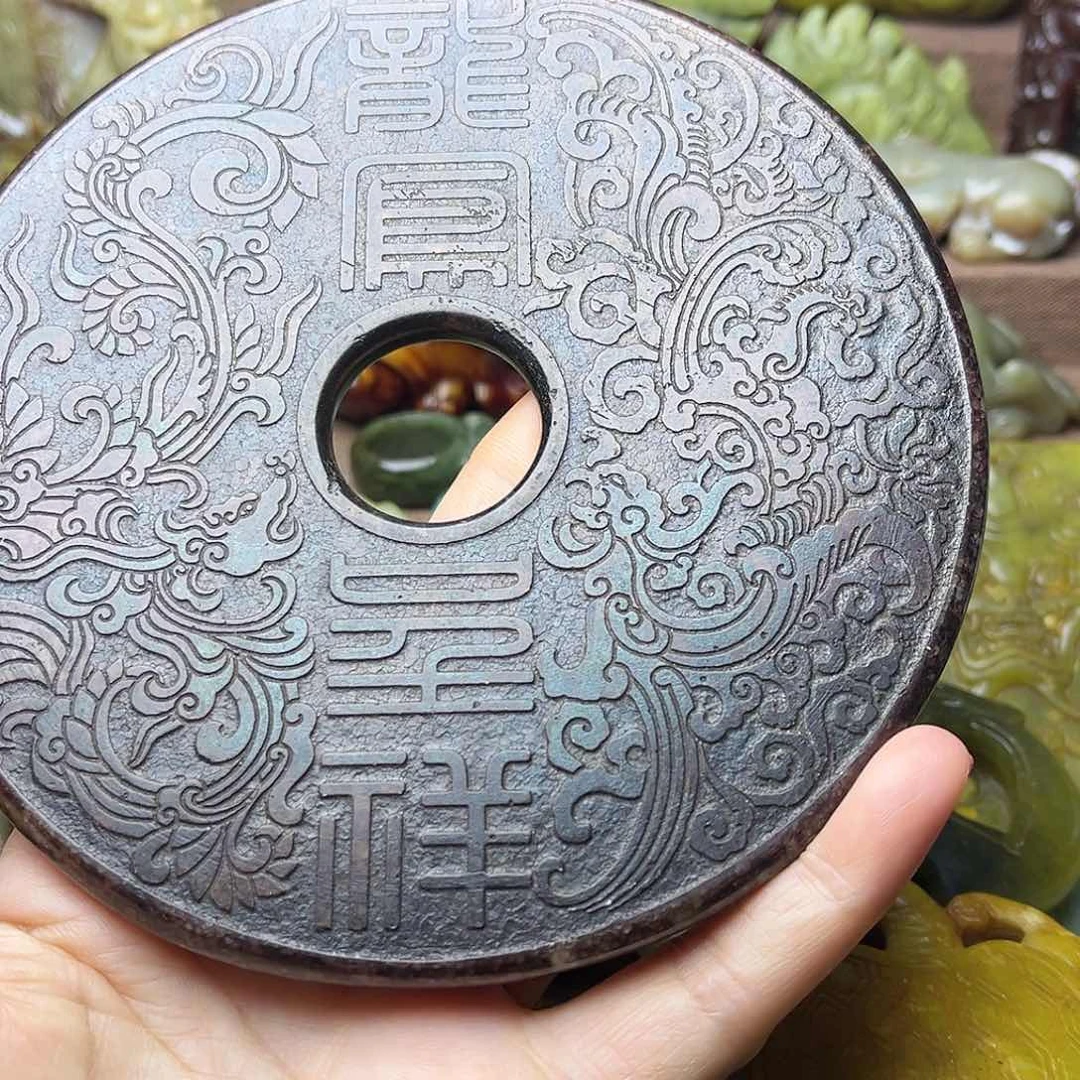 白玉菩提吊坠17。。