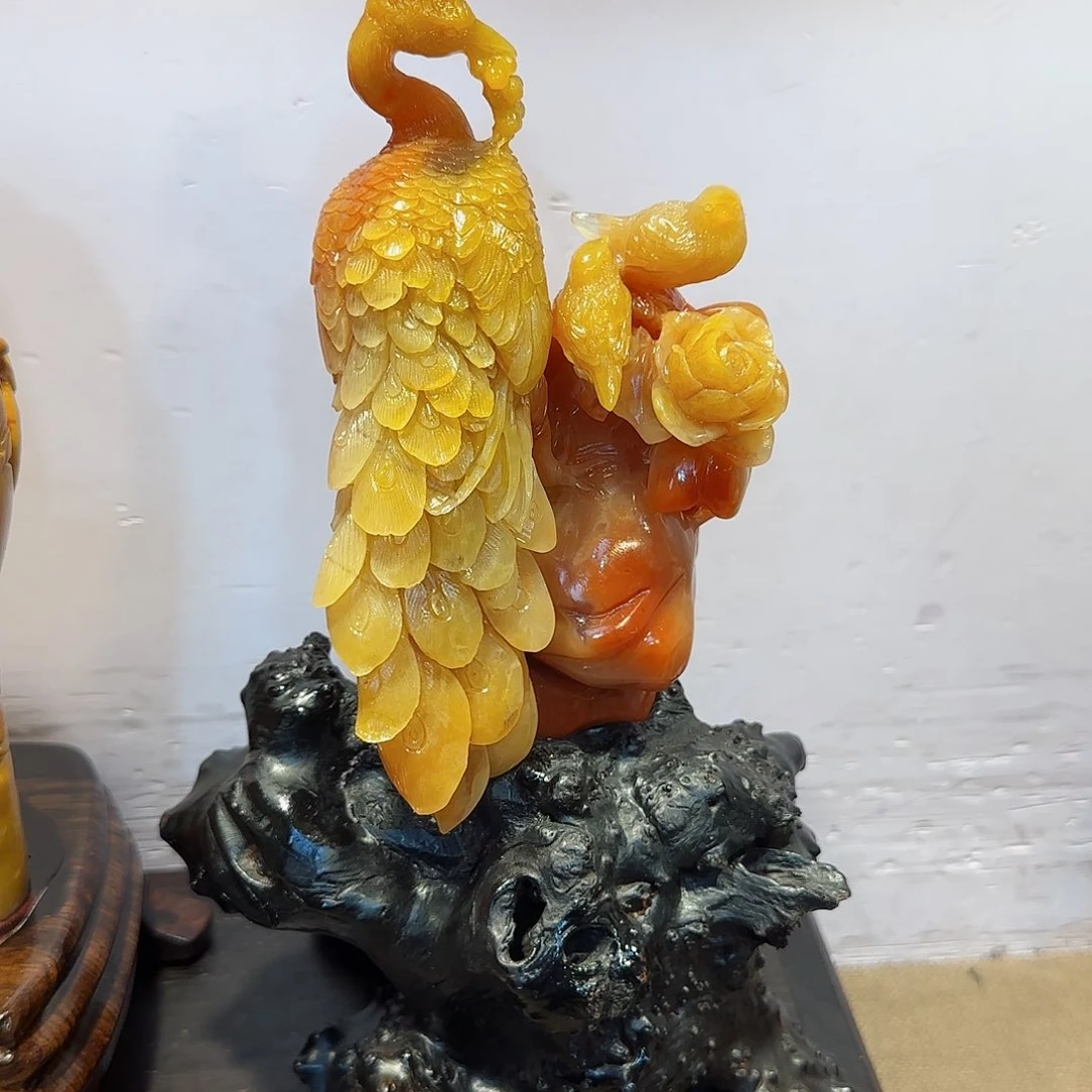 寿山石爱****)寿山石摆件