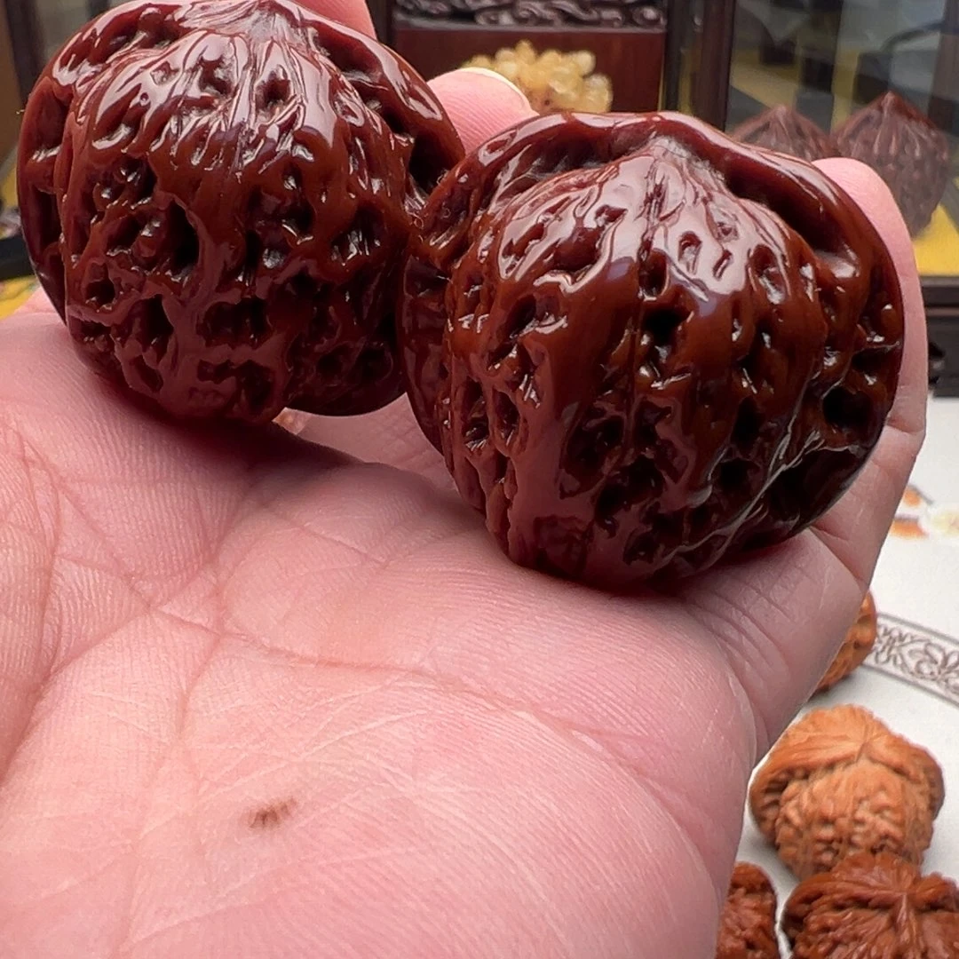 猴头核桃吊坠百年狮子头