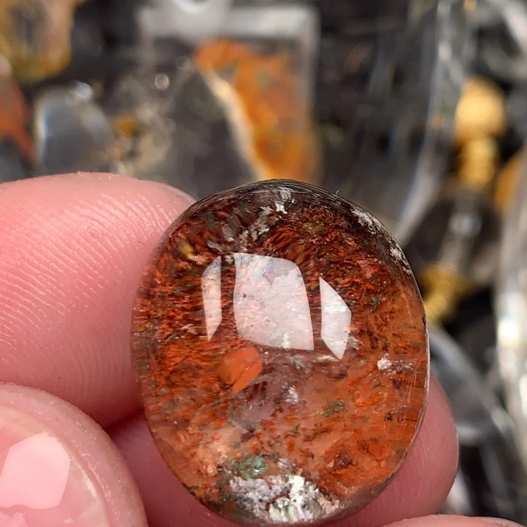 未镶嵌颈饰水晶红*薇