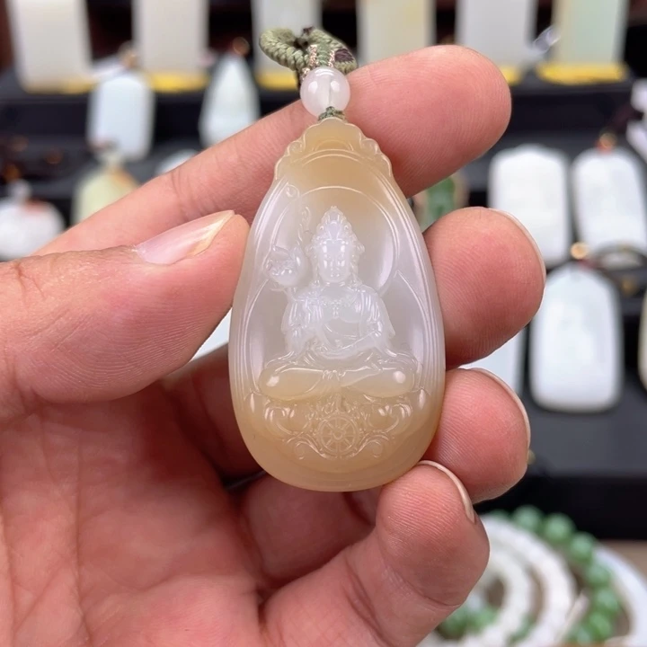 未镶嵌手链和田玉（糖玉）