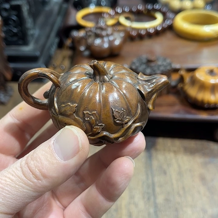 香榧木精品黄花梨和紫檀木器文房摆件