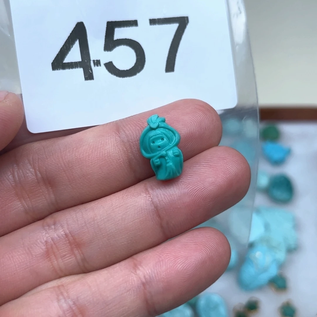 绿松石未镶嵌珠宝奇石