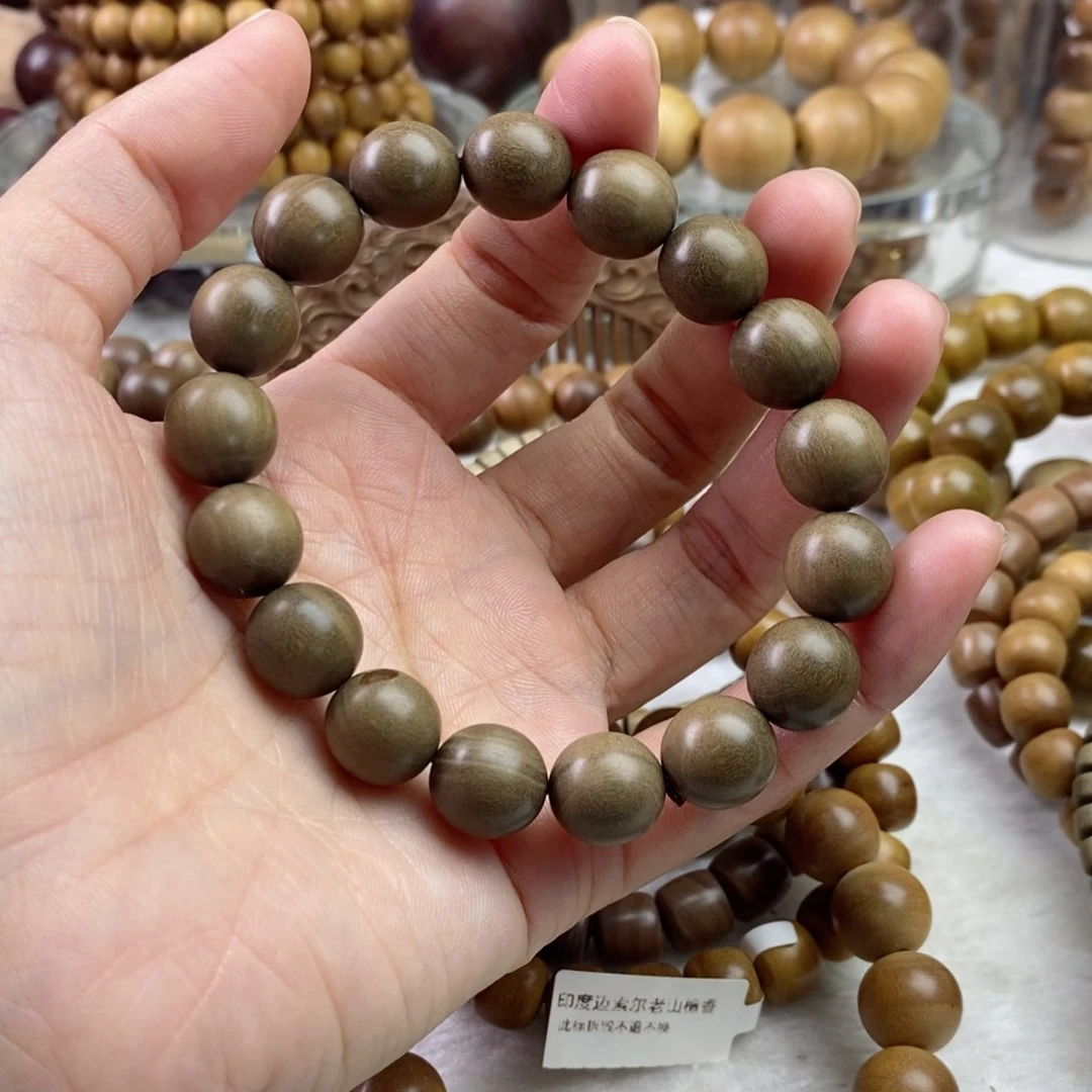 檀香木手串/手链奶香正区微瑕1.2