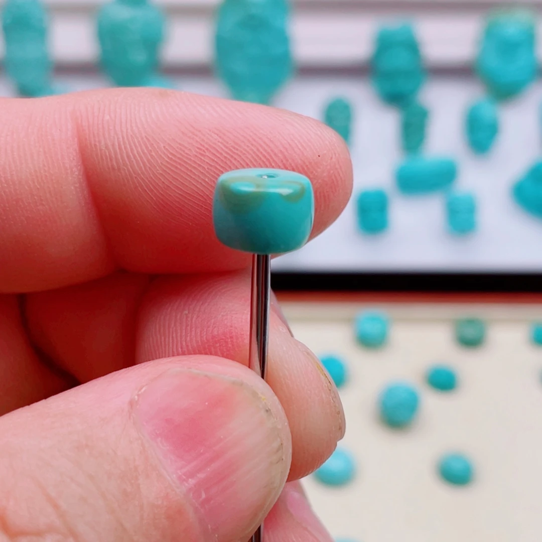 绿松石未镶嵌吊坠(不含链)