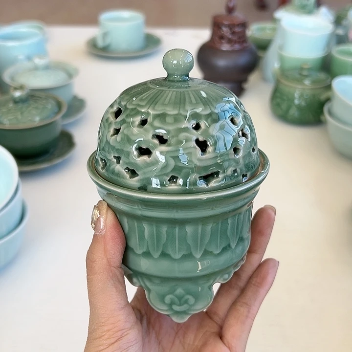 小米茶器龙泉青瓷