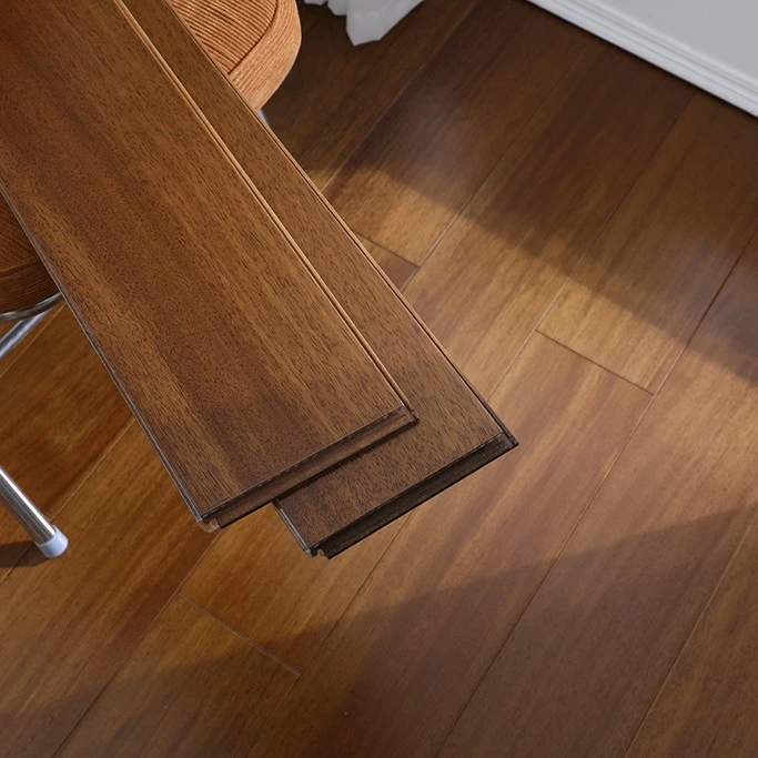 南浔军威地板厂家#番龙眼地热锁扣 910*147*1.8