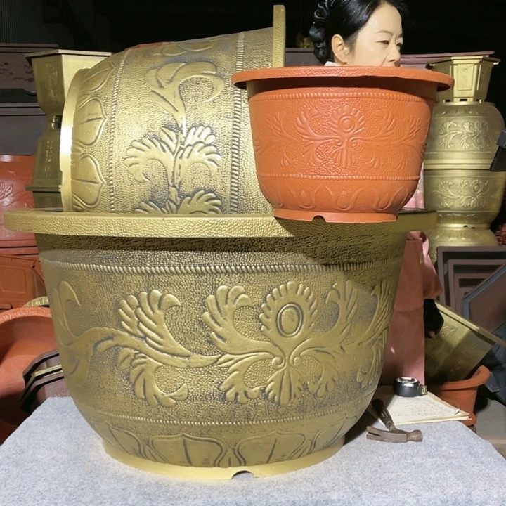 圆盆古铜六零四个三零红色一个