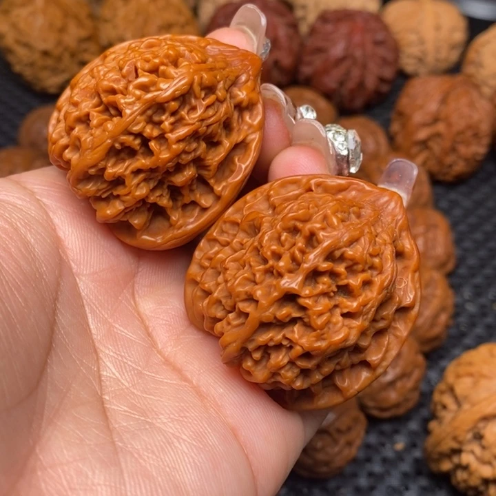 吊坠文玩核桃秦岭野生15