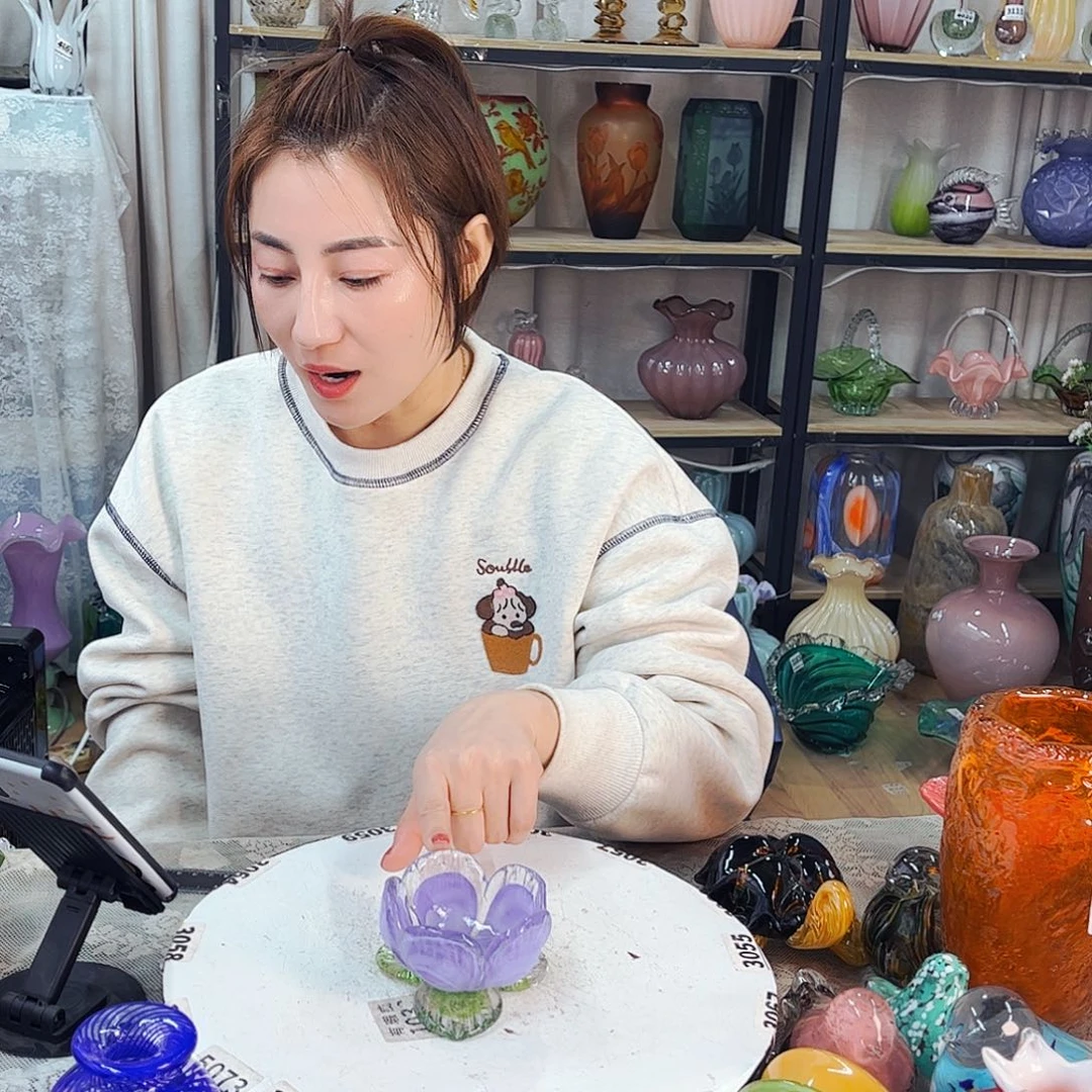 花碗福利家悦琉璃工艺品