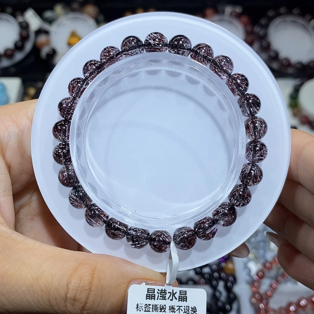 未镶嵌手串水晶车厘子色7