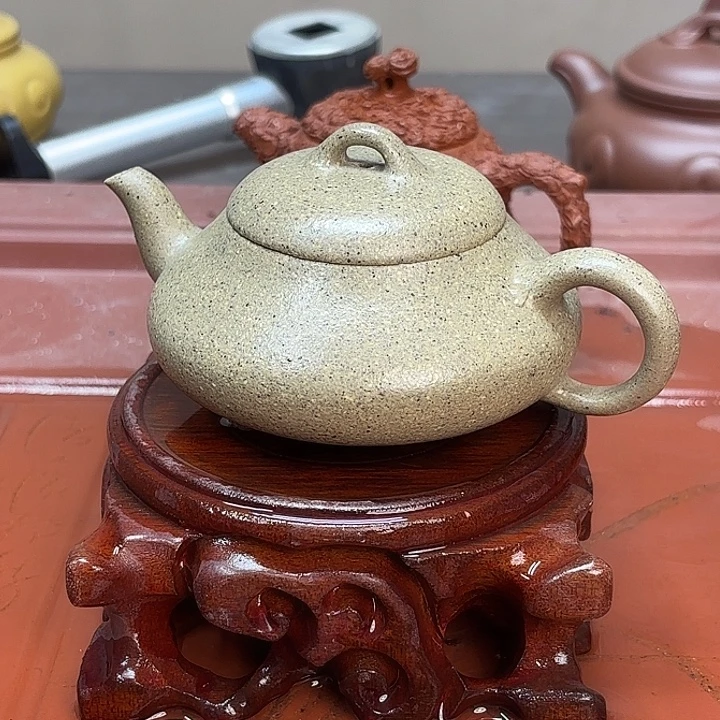 谈***筋紫砂茶壶宜兴紫砂壶原矿紫砂壶