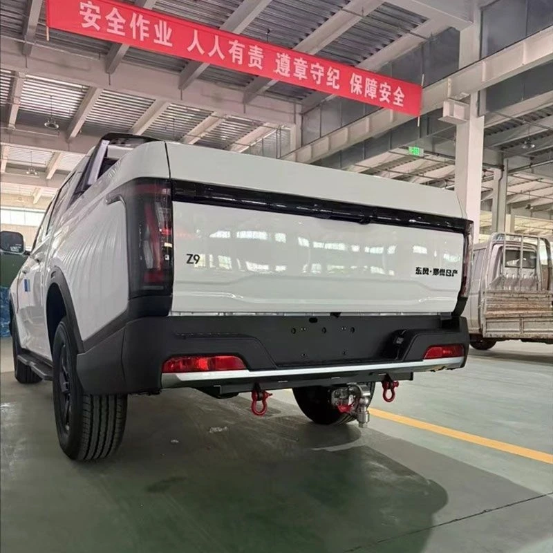 东风郑州日产Z9皮卡车加装拖车杠后防撞杠流氓钩改装牵引拖车杠钩