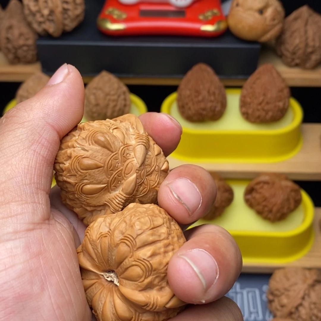 文玩核桃把件南瓜