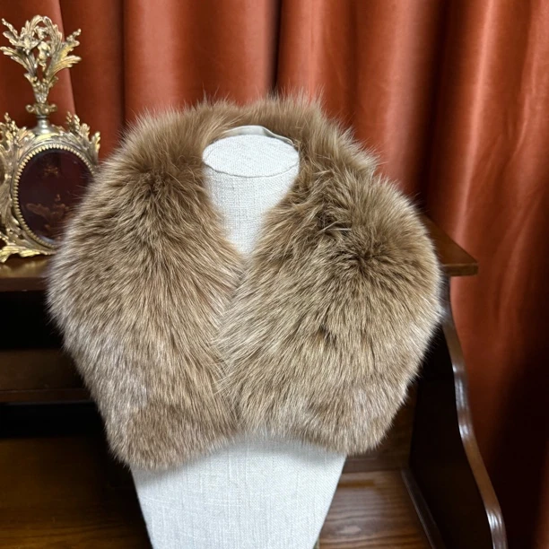 90新  【六六中古】孤品狐狸毛毛领ay1373