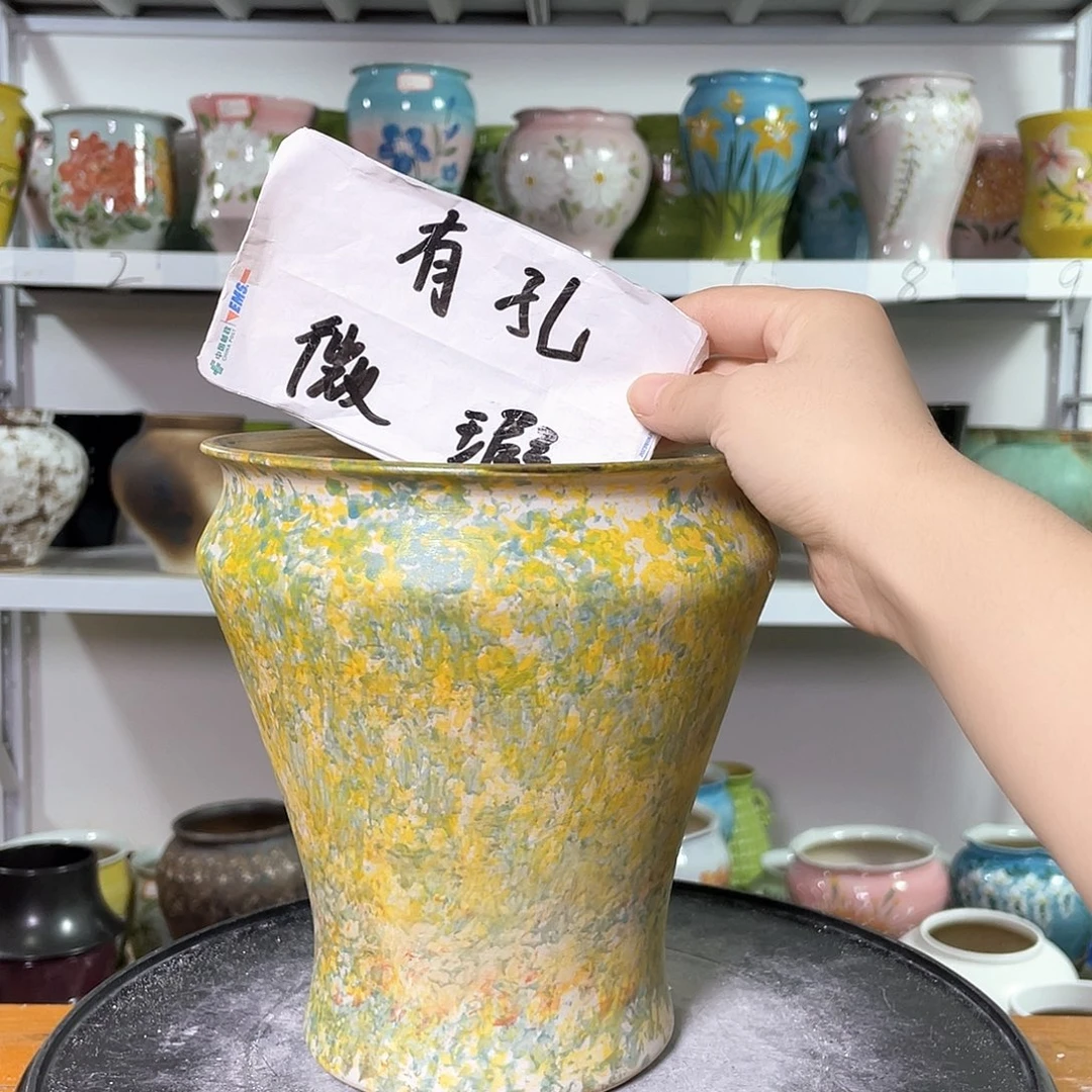 景德镇陶瓷花盆花器暇256