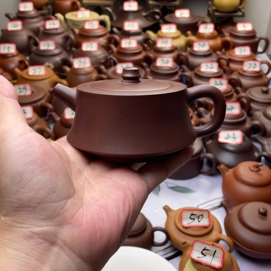 茶壶紫砂宜兴紫砂半手工
