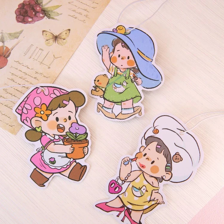 【拆袋】小花卷童心相伴系列香片挂件