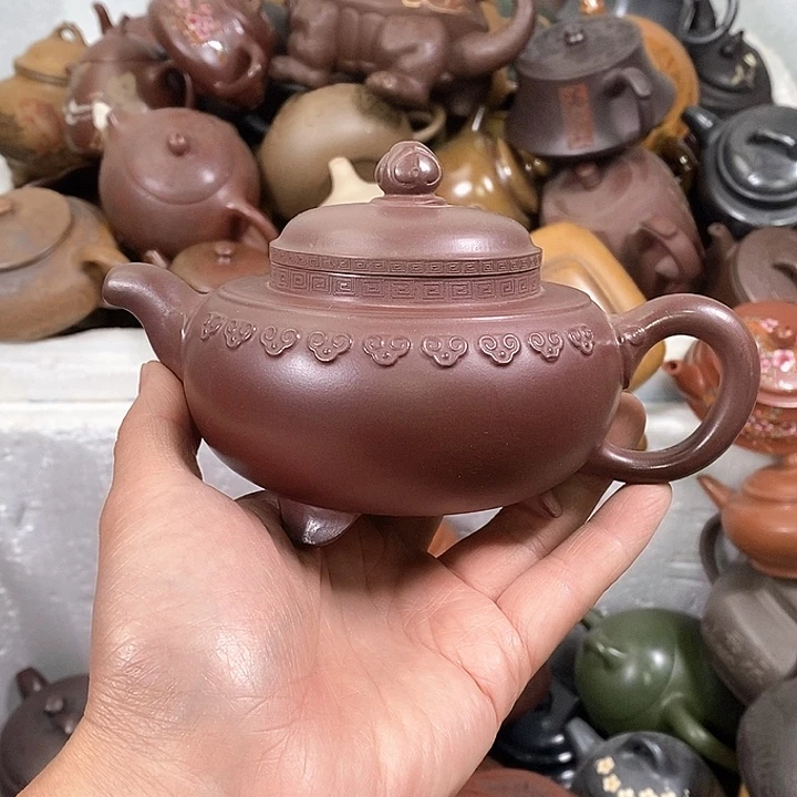茶壶紫砂微瑕微瑕