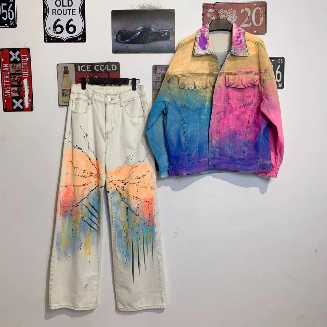 梵高的海+凡尔赛  2025原创设计师潮牌原创设计师复古男女同款